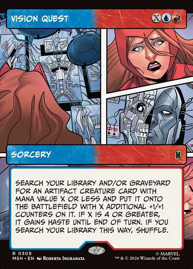 Vision Quest (309) – Magic: The Gathering, Marvel Super Heroes