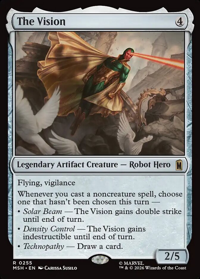 The Vision (255) – Magic: The Gathering, Marvel Super Heroes