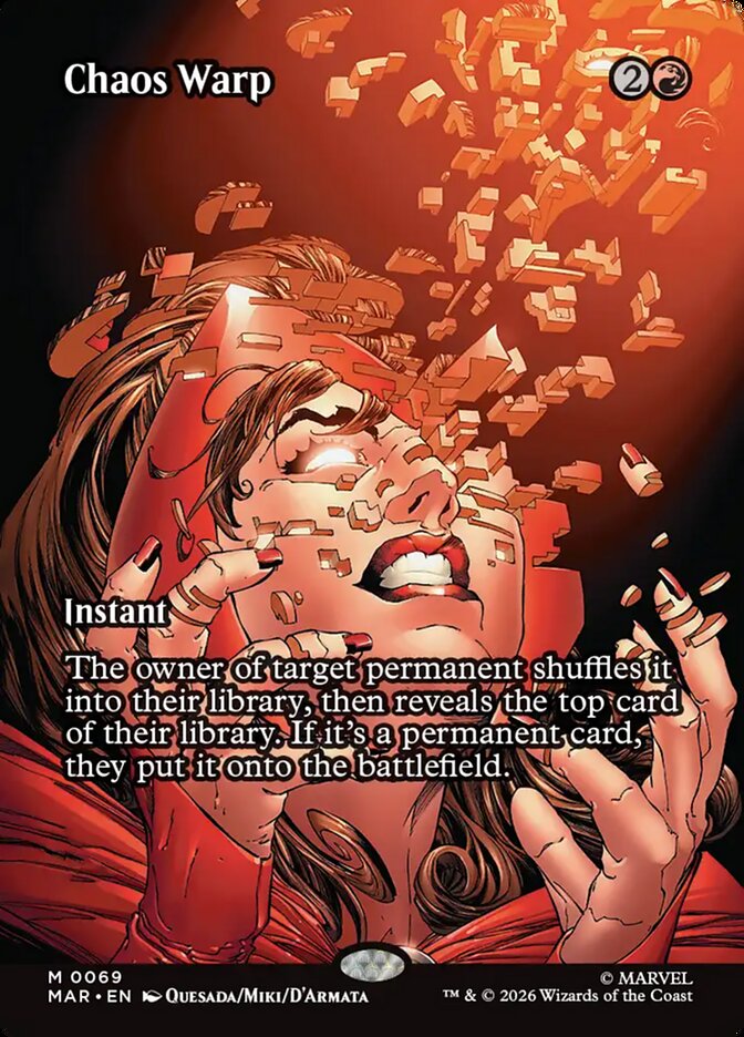 Chaos Warp (69) – Magic: The Gathering, Marvel Universe