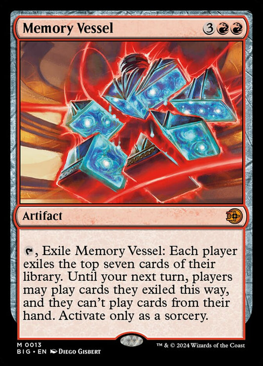 Memory Vessel (13) – Magic: The Gathering, The Big Score