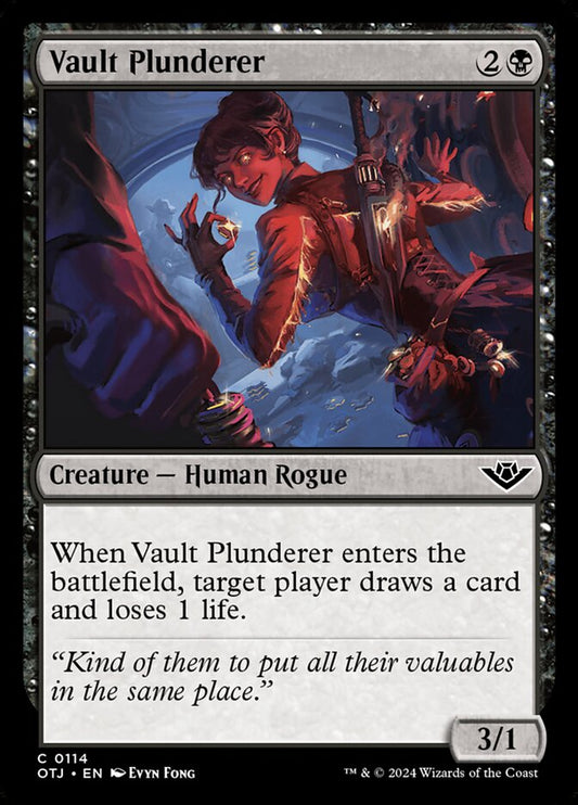 Vault Plunderer (114) – Magic: The Gathering, Outlaws of Thunder Junction [Foil]