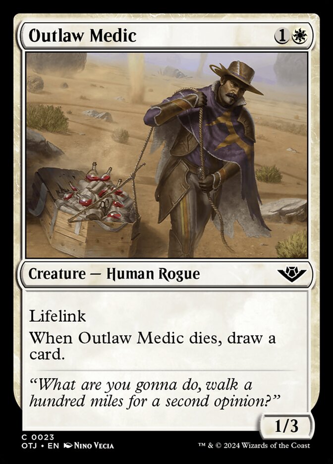 Outlaw Medic (23) – Magic: The Gathering, Outlaws of Thunder Junction