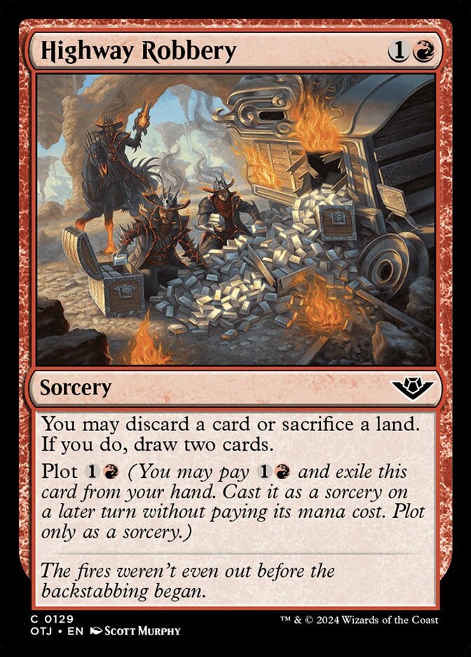 Highway Robbery (129) – Magic: The Gathering, Outlaws of Thunder Junction