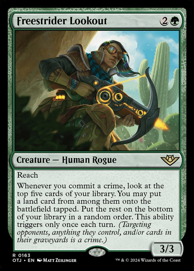 Freestrider Lookout (163) – Magic: The Gathering, Outlaws of Thunder Junction