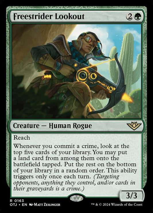 Freestrider Lookout (163) – Magic: The Gathering, Outlaws of Thunder Junction