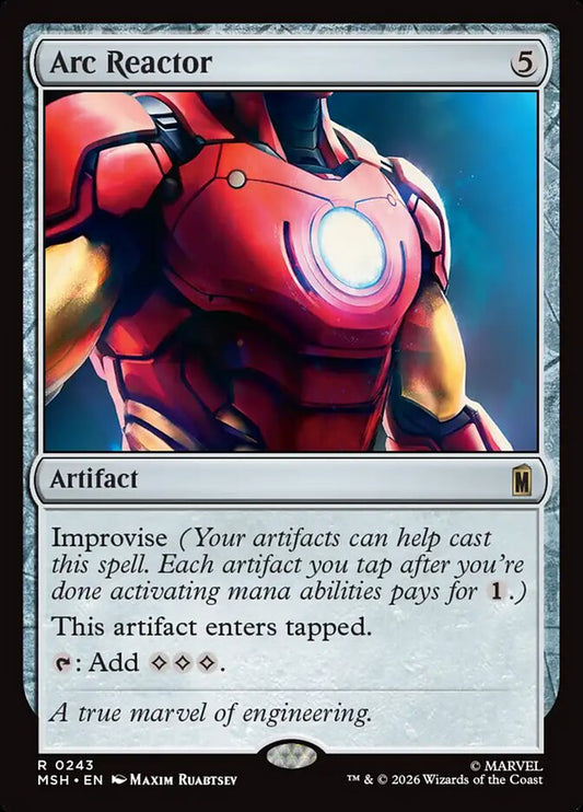 Arc Reactor (243) – Magic: The Gathering, Marvel Super Heroes