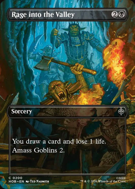 Rage into the Valley (HOB-200) – MTG
