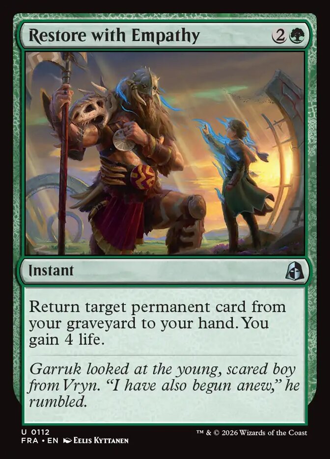 Restore with Empathy (112) – Magic: The Gathering, Reality Fracture