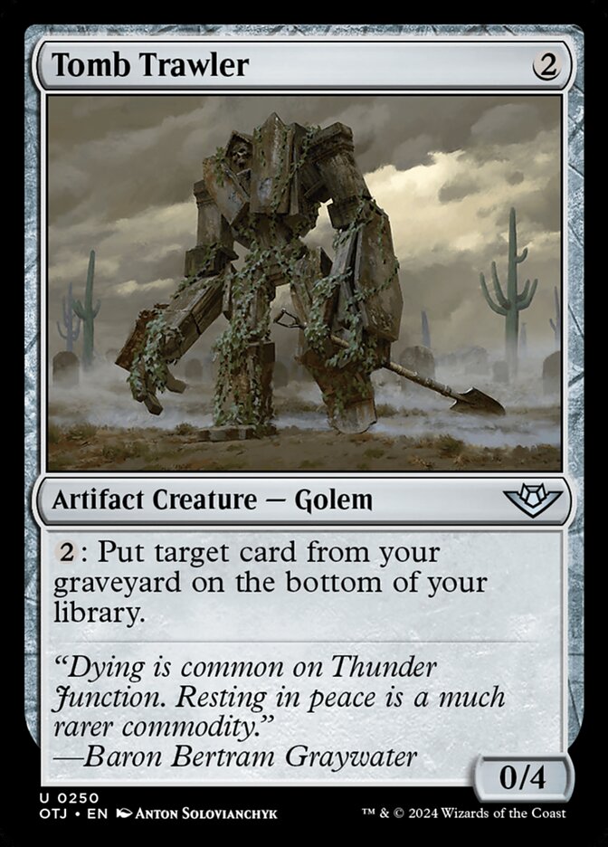 Tomb Trawler (250) – Magic: The Gathering, Outlaws of Thunder Junction [Foil]