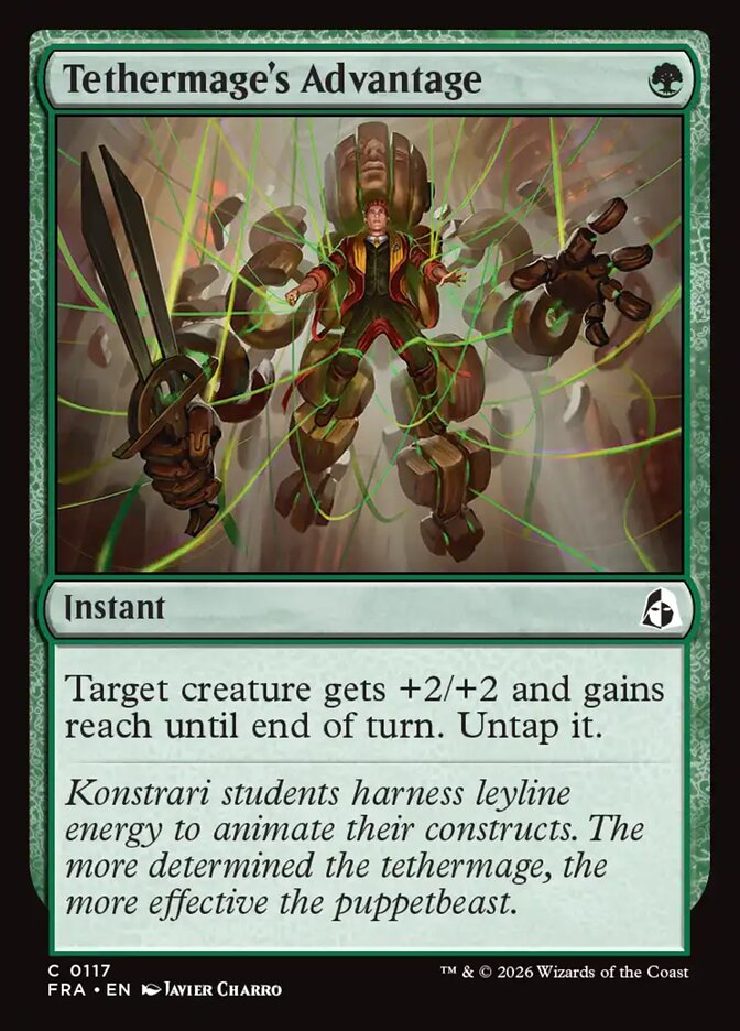 Tethermage's Advantage (117) – Magic: The Gathering, Reality Fracture