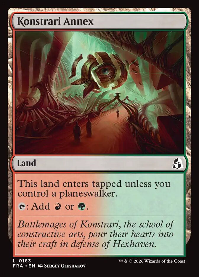 Konstrari Annex (183) – Magic: The Gathering, Reality Fracture