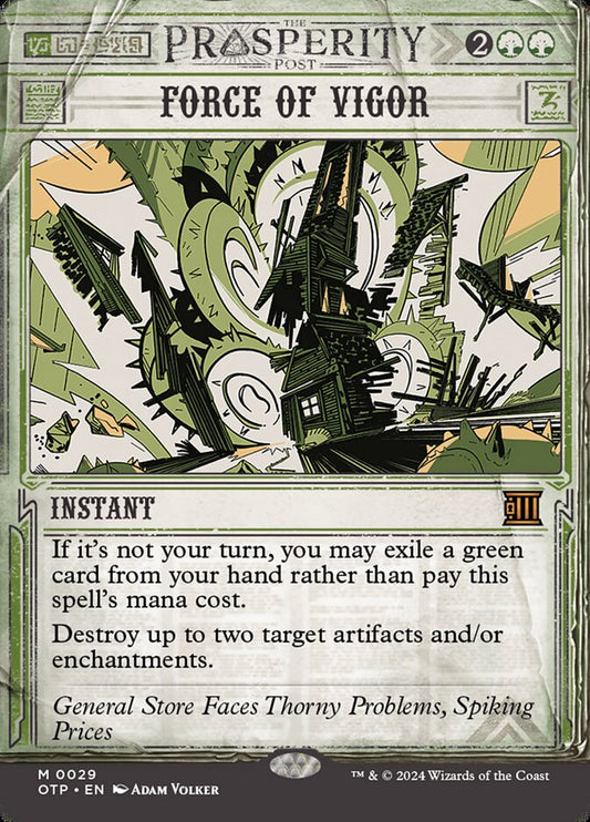 Force of Vigor (29) – Magic: The Gathering, Breaking News