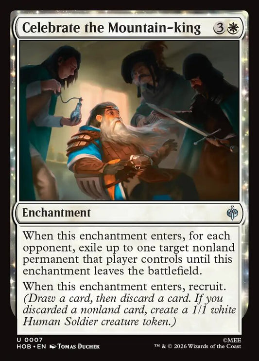 Celebrate the Mountain-king (HOB-7) – MTG