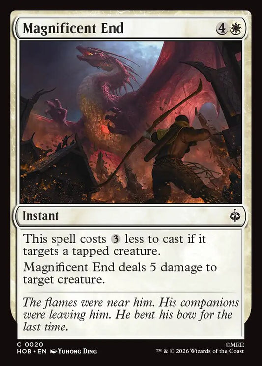 Magnificent End (HOB-20) – MTG