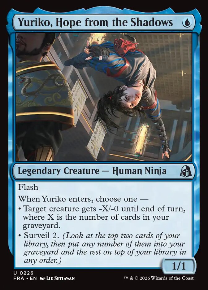 Yuriko, Hope from the Shadows (226) – Magic: The Gathering, Reality Fracture