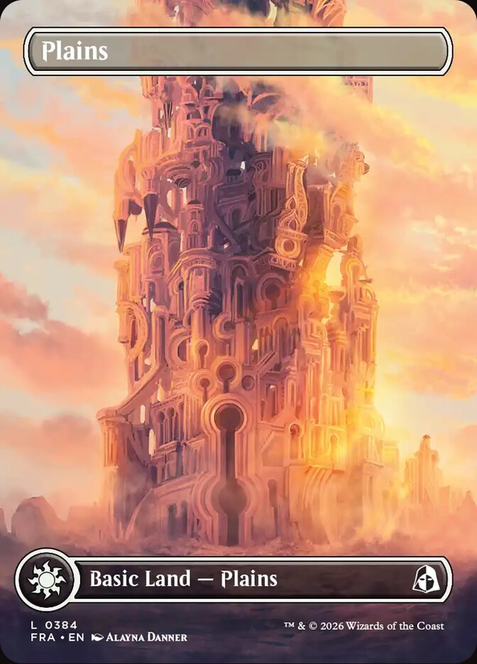 Plains (384) – Magic: The Gathering, Reality Fracture