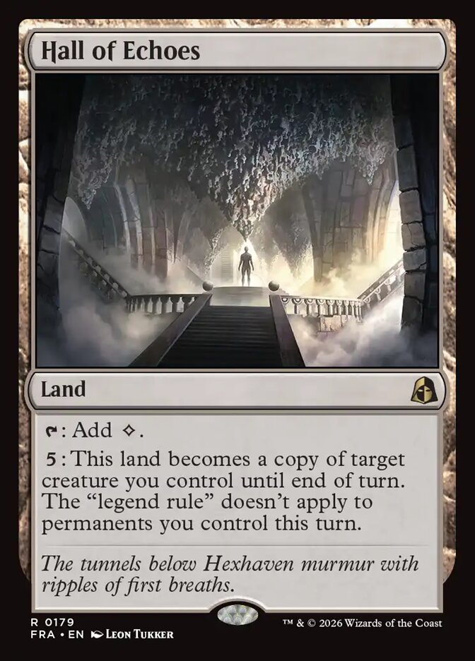 Hall of Echoes (179) – Magic: The Gathering, Reality Fracture