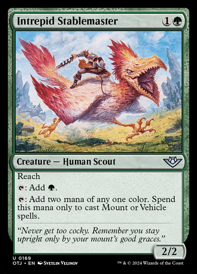 Intrepid Stablemaster (169) – Magic: The Gathering, Outlaws of Thunder Junction
