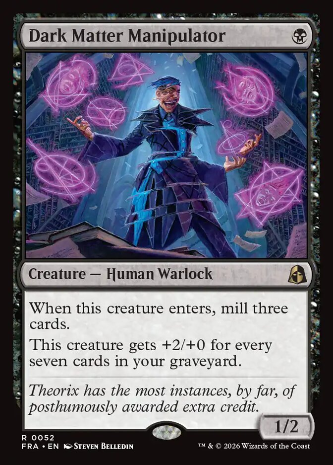 Dark Matter Manipulator (52) – Magic: The Gathering, Reality Fracture