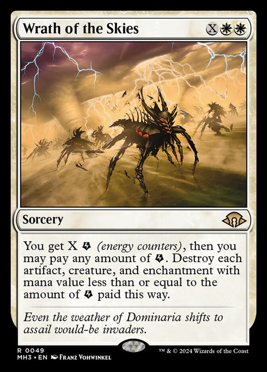 Wrath of the Skies (49) – Magic: The Gathering, Modern Horizons 3