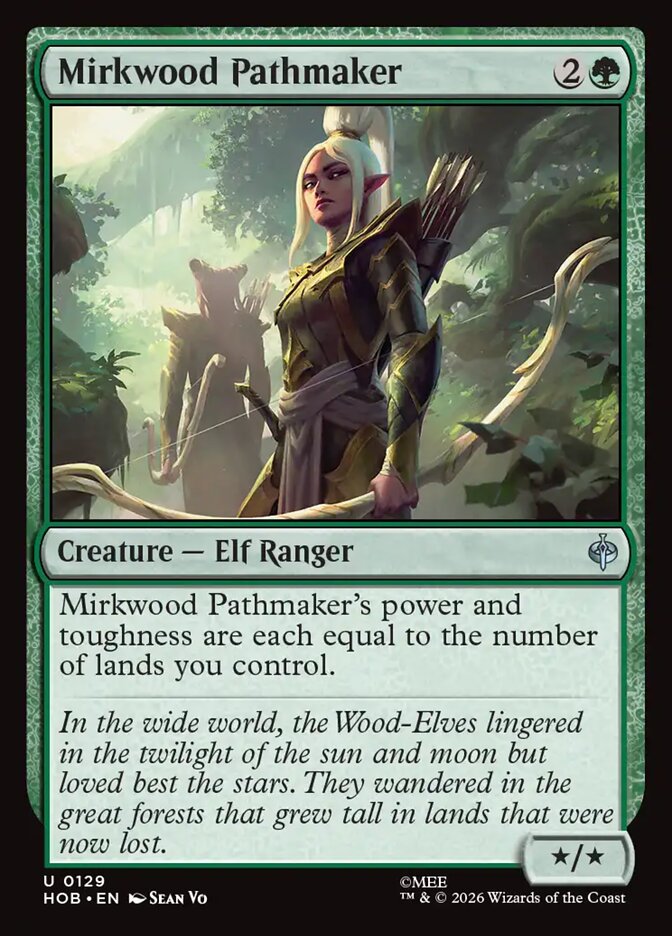 Mirkwood Pathmaker (HOB-129) – MTG [Foil]