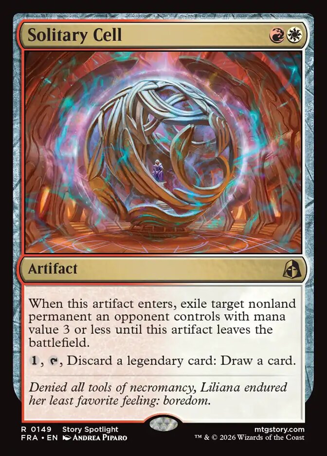 Solitary Cell (149) – Magic: The Gathering, Reality Fracture
