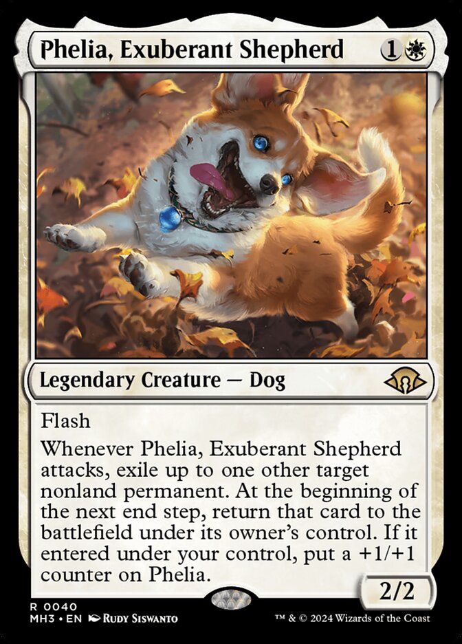 Phelia, Exuberant Shepherd (40) – Magic: The Gathering, Modern Horizons 3