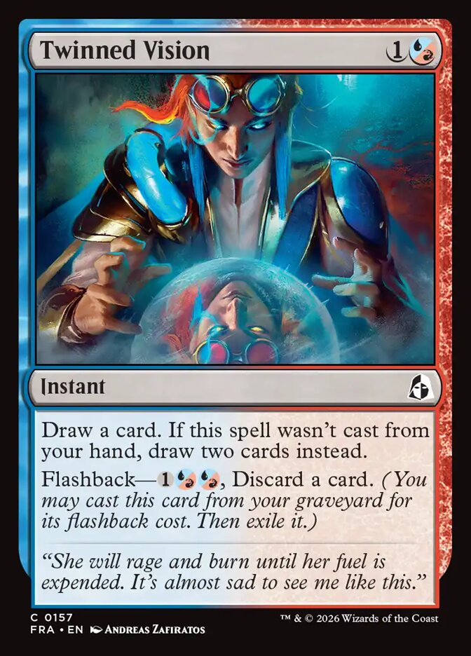 Twinned Vision (157) – Magic: The Gathering, Reality Fracture