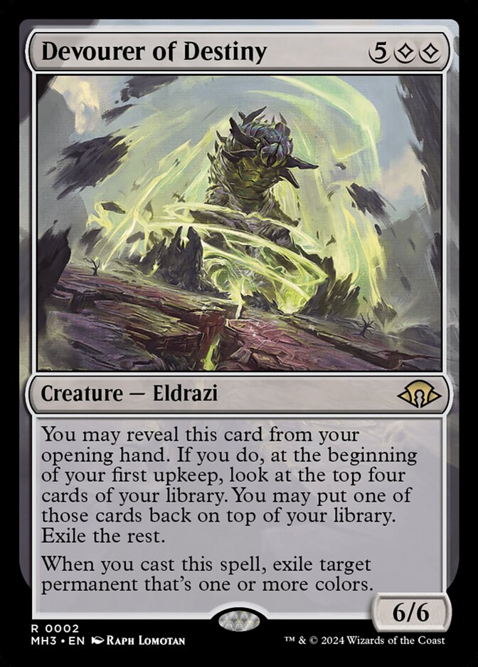 Devourer of Destiny (2) – Magic: The Gathering, Modern Horizons 3