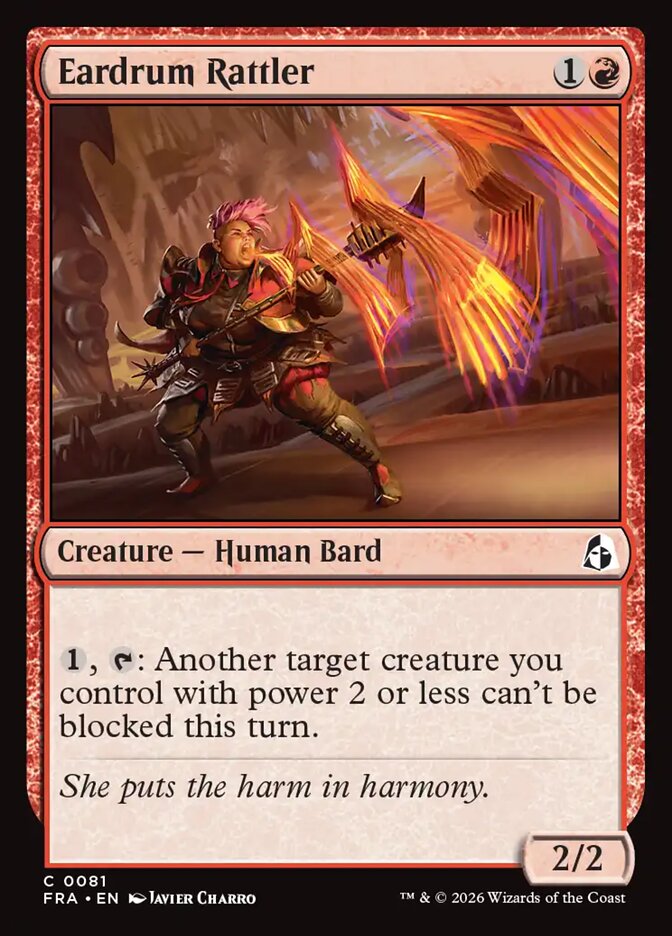Eardrum Rattler (81) – Magic: The Gathering, Reality Fracture