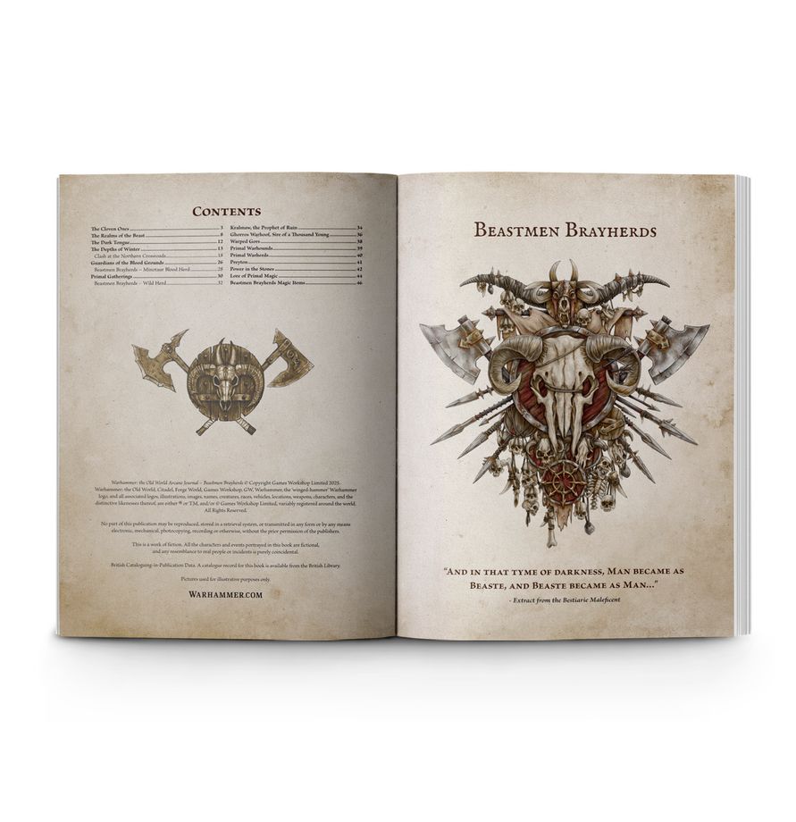 Arcane Journal: Beastmen Brayherds (Anglais)