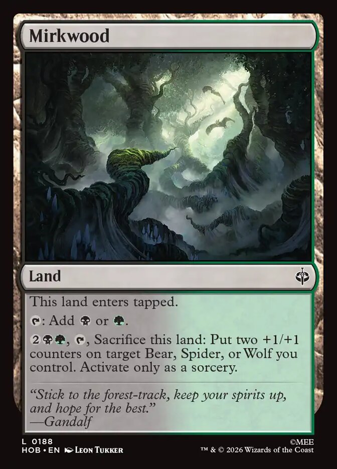 Mirkwood (HOB-188) – MTG [Foil]
