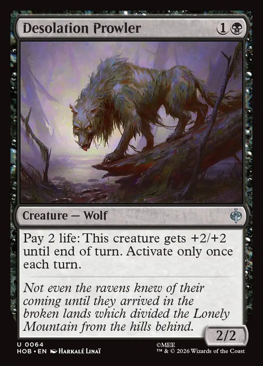 Desolation Prowler (HOB-64) – MTG