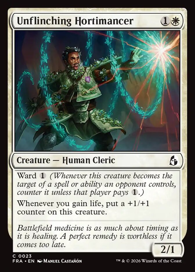 Unflinching Hortimancer (23) – Magic: The Gathering, Reality Fracture