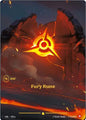 Fury Rune (Alternate Art) (UNL-R01a) – Riftbound [Foil]