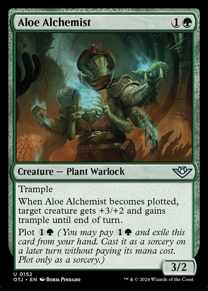 Aloe Alchemist (152) – Magic: The Gathering, Outlaws of Thunder Junction