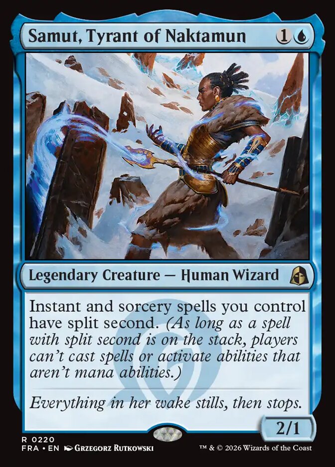 Samut, Tyrant of Naktamun (220) – Magic: The Gathering, Reality Fracture