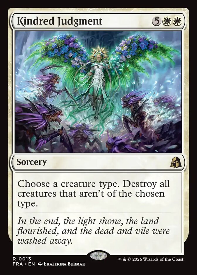 Kindred Judgment (13) – Magic: The Gathering, Reality Fracture