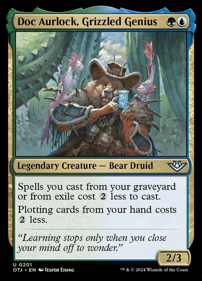 Doc Aurlock, Grizzled Genius (201) – Magic: The Gathering, Outlaws of Thunder Junction