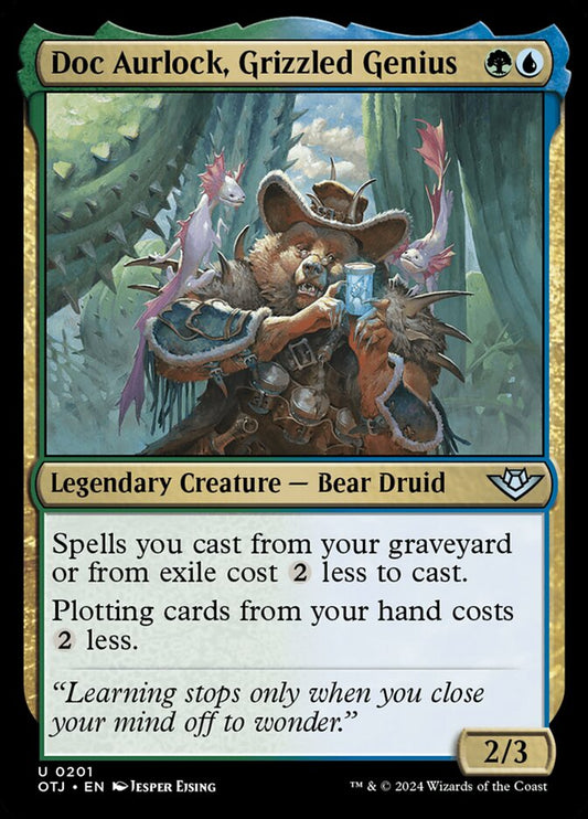 Doc Aurlock, Grizzled Genius (201) – Magic: The Gathering, Outlaws of Thunder Junction