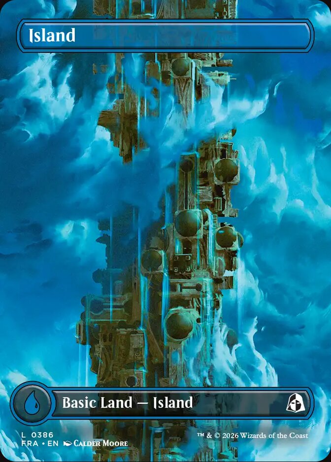 Island (386) – Magic: The Gathering, Reality Fracture