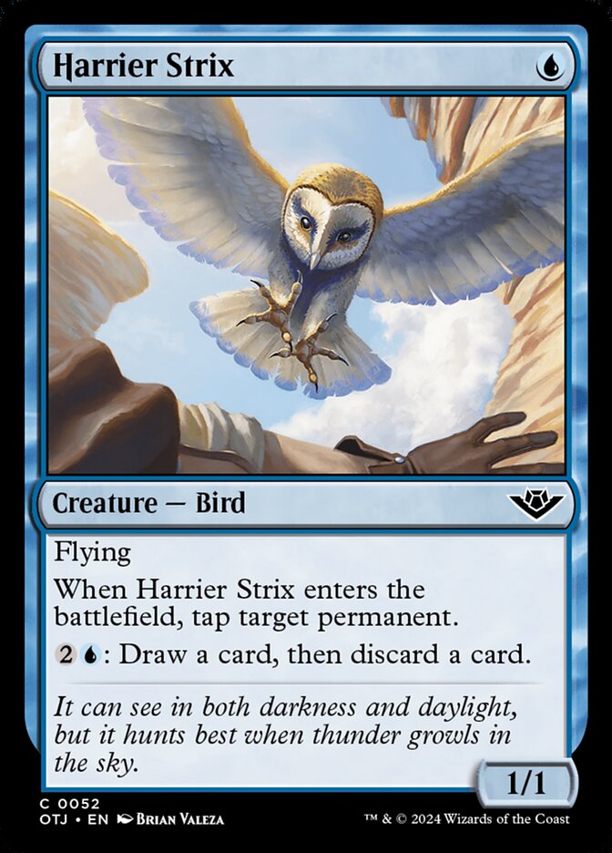 Harrier Strix (52) – Magic: The Gathering, Outlaws of Thunder Junction