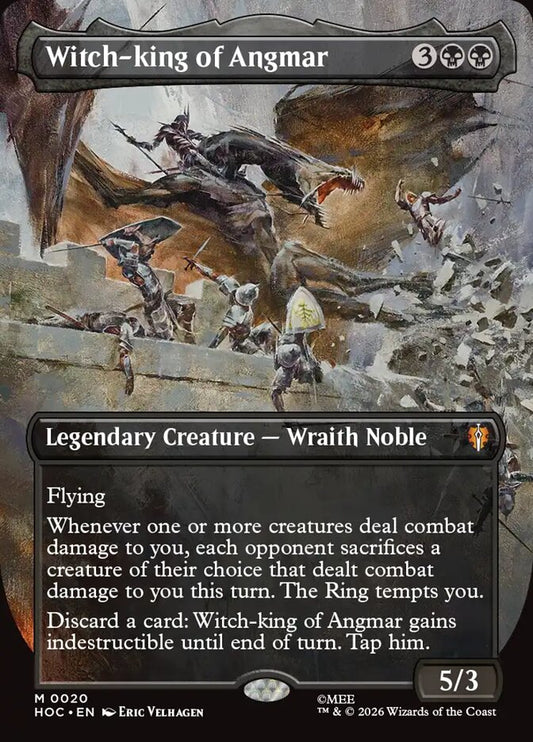 Witch-king of Angmar (HOC-20) – MTG [Foil]