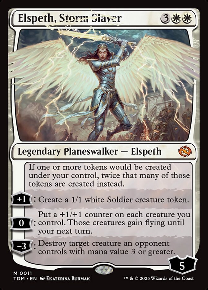 Elspeth, Storm Slayer (11) – Magic: The Gathering, Tarkir: Dragonstorm