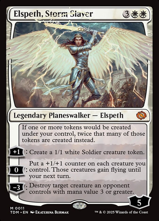 Elspeth, Storm Slayer (11) – Magic: The Gathering, Tarkir: Dragonstorm