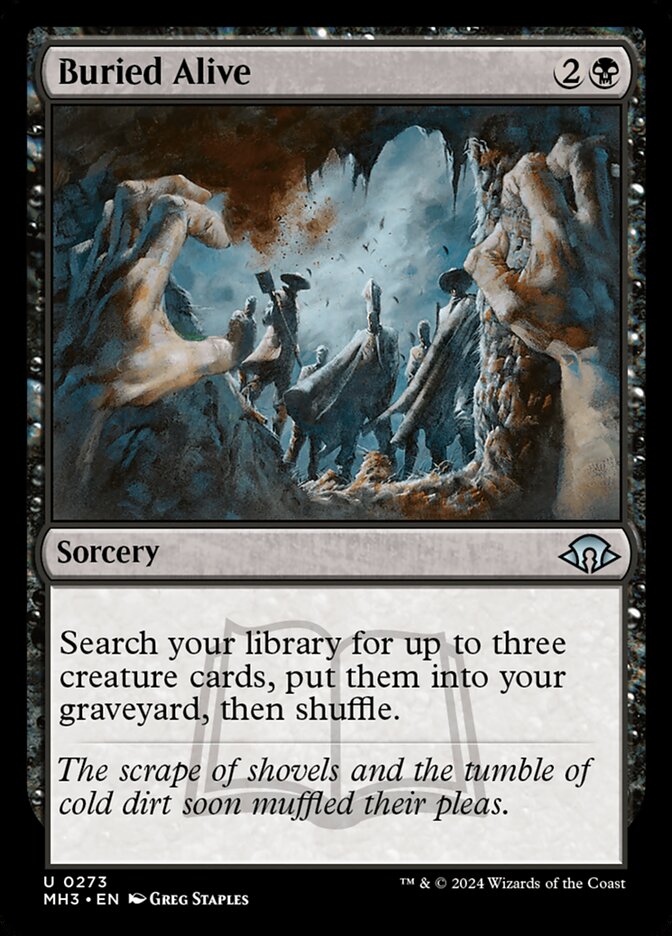 Buried Alive (273) – Magic: The Gathering, Modern Horizons 3