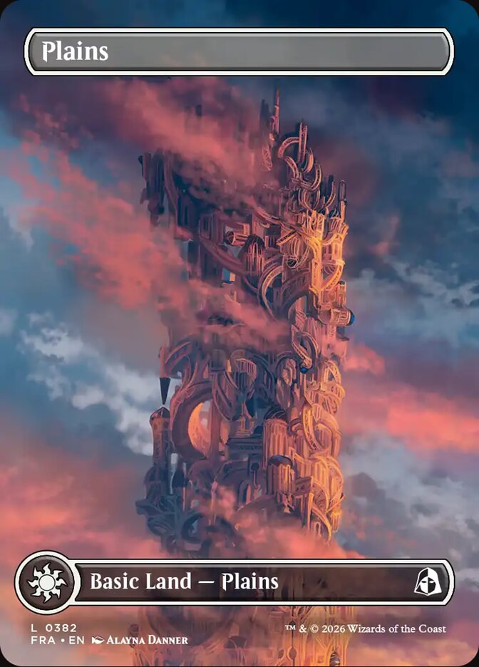 Plains (382) – Magic: The Gathering, Reality Fracture [Foil]