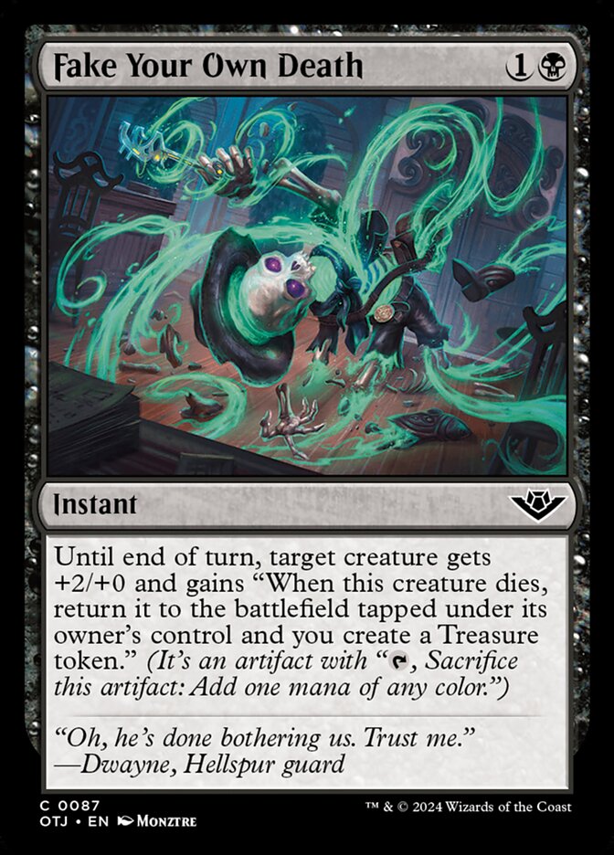 Fake Your Own Death (87) – Magic: The Gathering, Outlaws of Thunder Junction