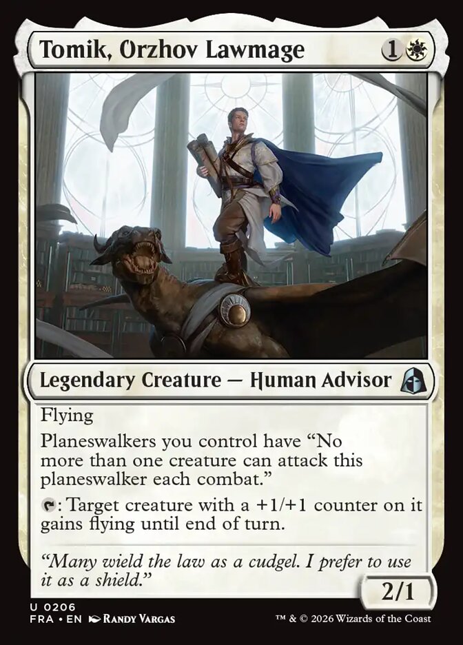 Tomik, Orzhov Lawmage (206) – Magic: The Gathering, Reality Fracture