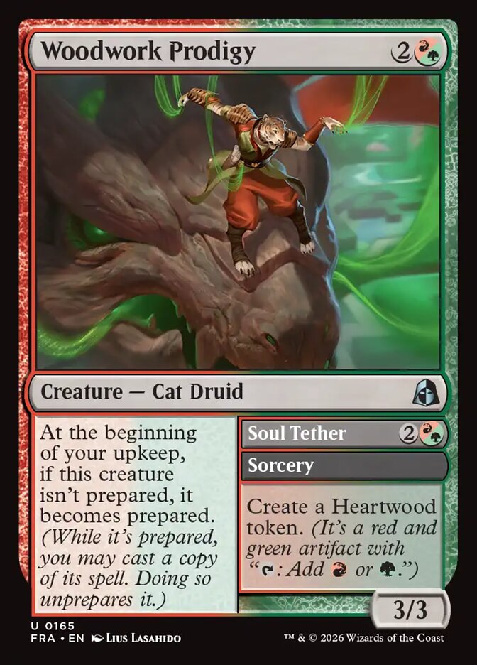 Woodwork Prodigy // Soul Tether (165) – Magic: The Gathering, Reality Fracture